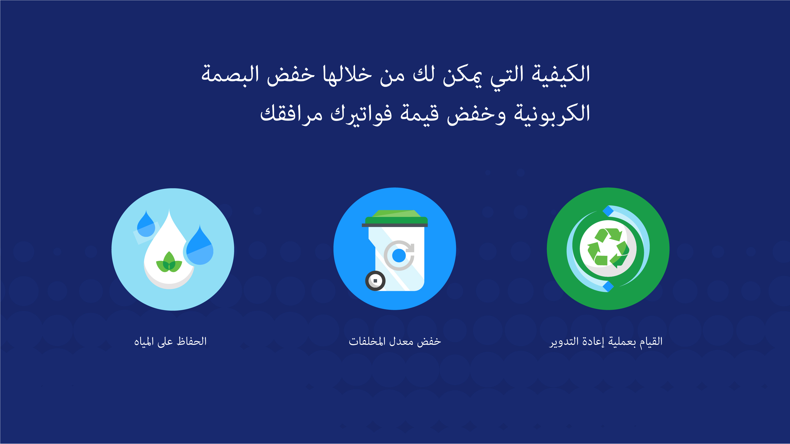 كيف يمكنك تقليل بصمتك الكربونية وخفض قيمة فاتورة المرافق
